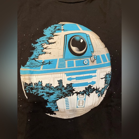 Star Wars R2-D2 Death Star Shirt - Picture 2 of 4